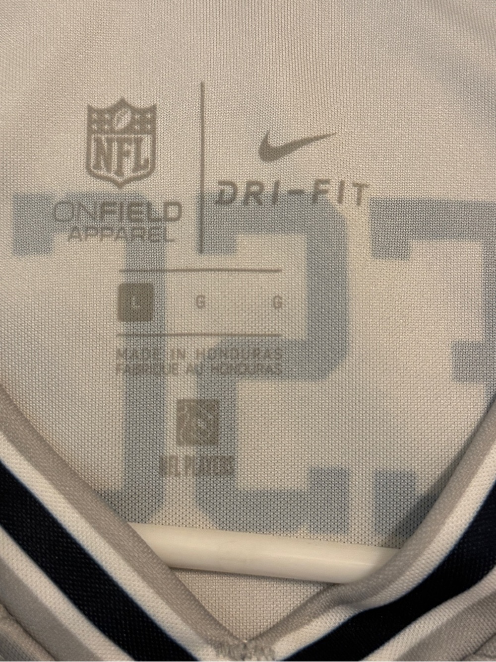NFL OnField Apparel Dallas Cowboys #4 Dak Prescott Jersey- Large - Picture 9 of 9